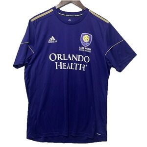 Orlando City SC Adidas Jersey Lake Nona Soccer School Purple XL #28